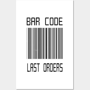 Crypto Matrix Bar Code Charger Posters and Art